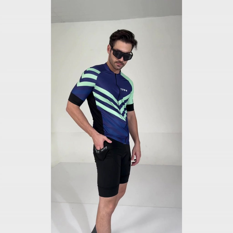 Conjunto Ciclismo Masculino Camisa Premium Vários Modelos Short Bermuda Gel Pro Uv Roupa Bike