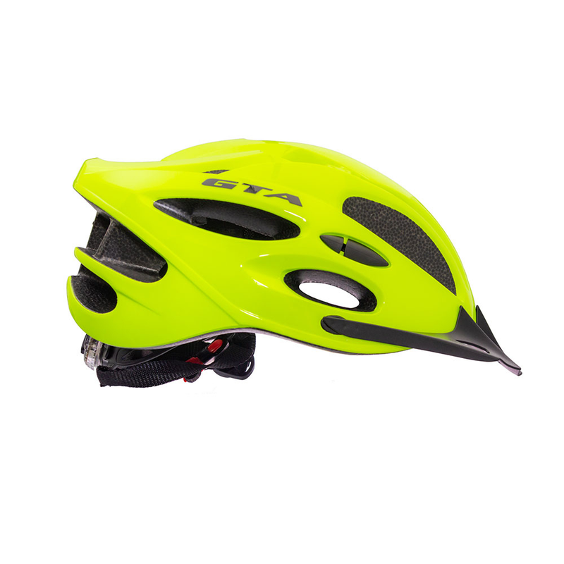 Capacete Ciclismo Mtb Com Regulagem Sinalizador Ventilado Bicicleta Bike Gta Cores