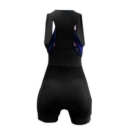 Bretelle Femenino Forro Gel D100 BeFast ciclismo com 2 Bolsos BIKE/MTB/SPEED/CICLISTA/BICICLETA