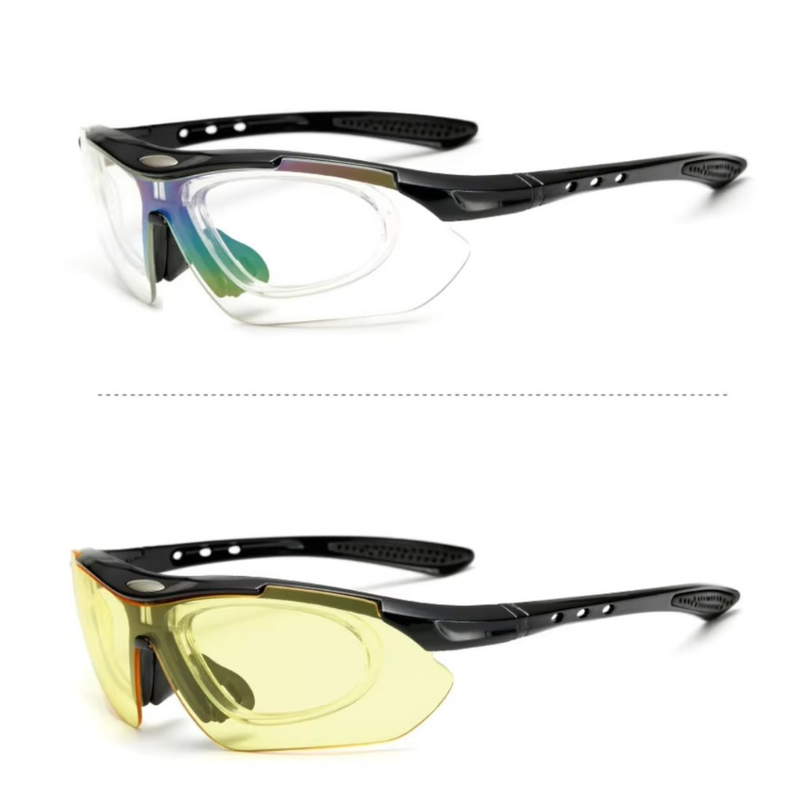 Óculos de Sol Bicicleta Ciclismo Montain Bike kiT Com 5 Lentes