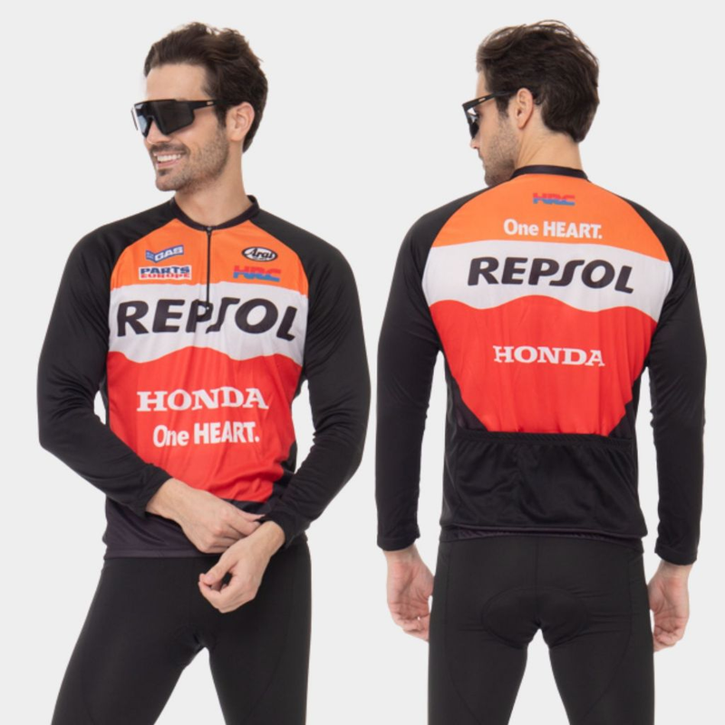 Conjunto de Ciclismo Masculino Inverno