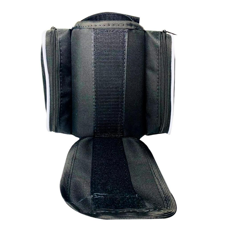 Bolsinha/ Alforge dois lados para quadro de Bicicleta com visor.