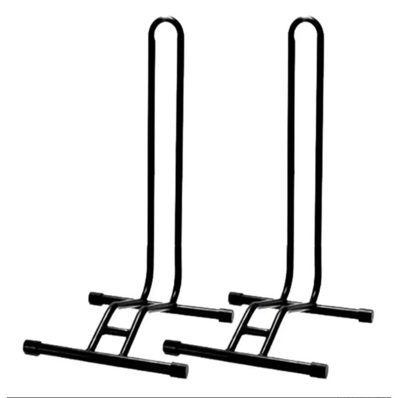 Suporte De Chão Para Bicicleta Bike Aro 26 A 29 Bicicletário kit com 2 unidades