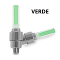 Kit com 2 Bicos de Pneu LED Neon