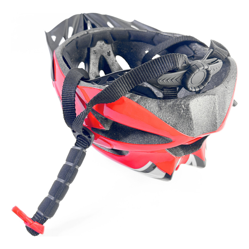 Capacete Ciclismo Bike Mtb Ajustável Adulto Leve E Ventilado Cor Vermelho